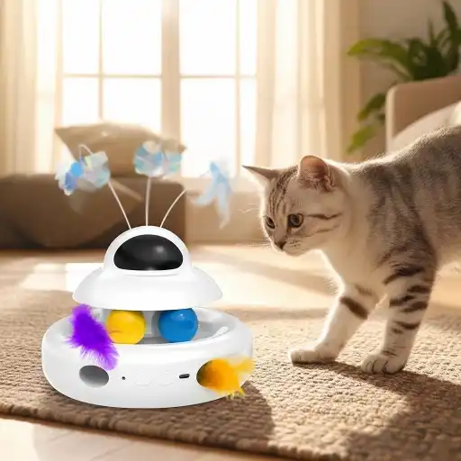 Automatic Kitten Toy with Laser