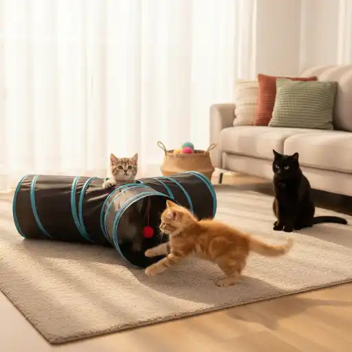 Tempcore Pet Cat Tunnel Tube Cat