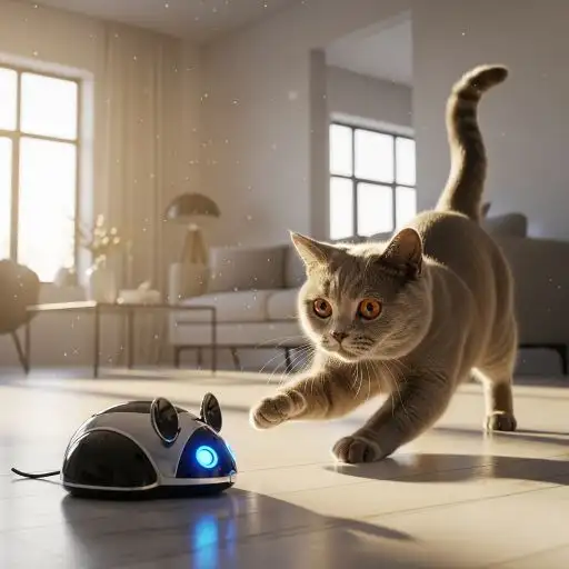 The Smart-Pounce AI Robotic Mouse
