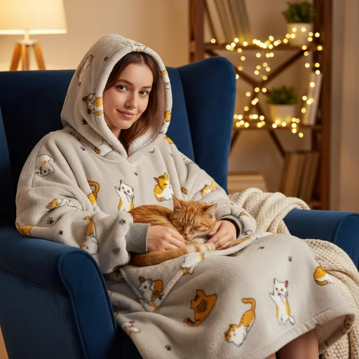 Cozy Oversized Blanket Hoodie